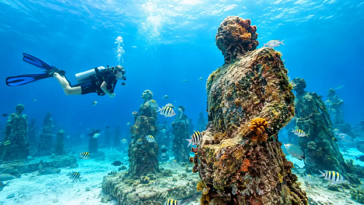 Cancun Underwater Museum Scuba Diving Guide