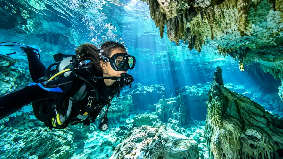 Cenote and Cave Scuba Diving from Cancun